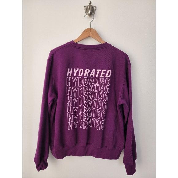 Liquid IV concord grape hydration kangaroo pocket sweatshirt L - Picture 1 of 3